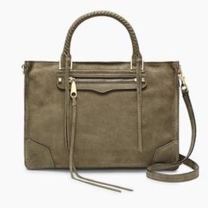 REBECCA MINKOFF Regan satchel crossbody (Sage)